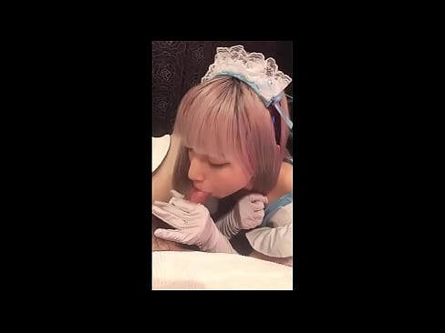 ❤️ المعبود الياباني [مايوكا] ، زي الخادمة الفرنسية ، الجزء 1 ، اللسان والاستحمام بالغسول ❤️❌